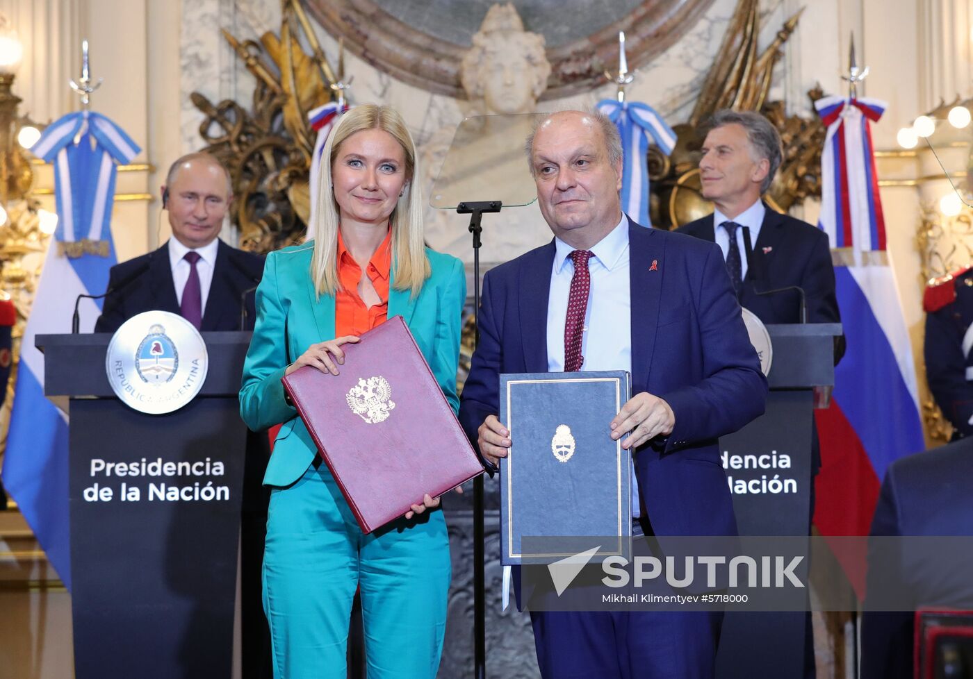 President Vladimir Putin's visit to Argentina. Day two