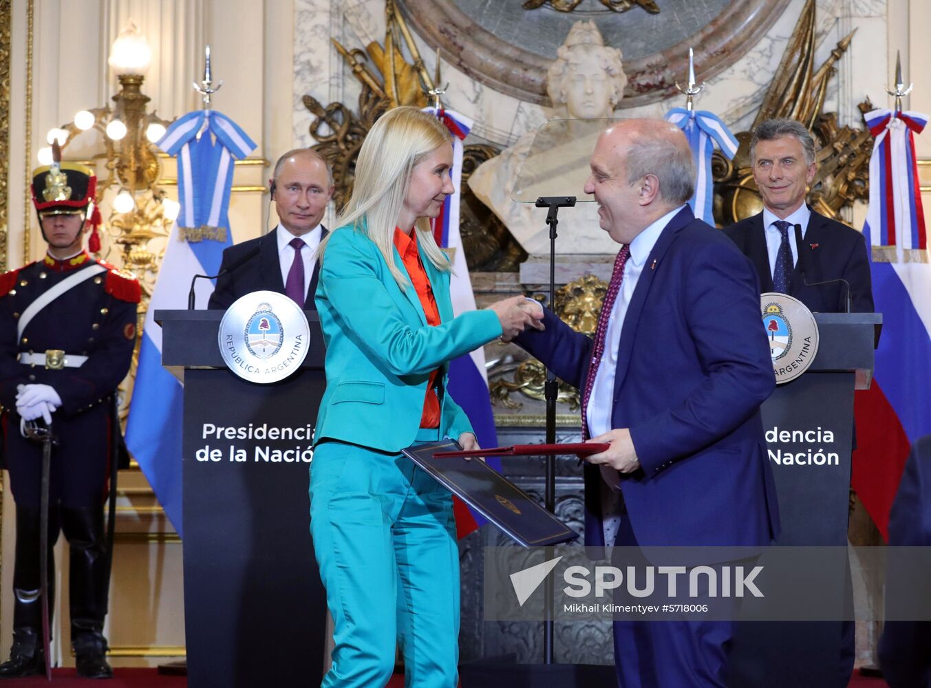 President Vladimir Putin's visit to Argentina. Day two