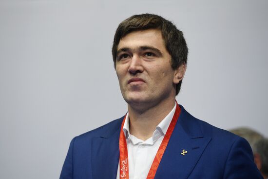 Russia Wrestling Gold Medal