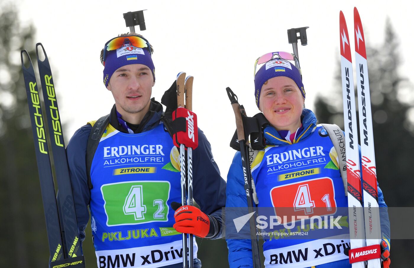 Slovenia Biathlon World Cup Single Mixed Relay