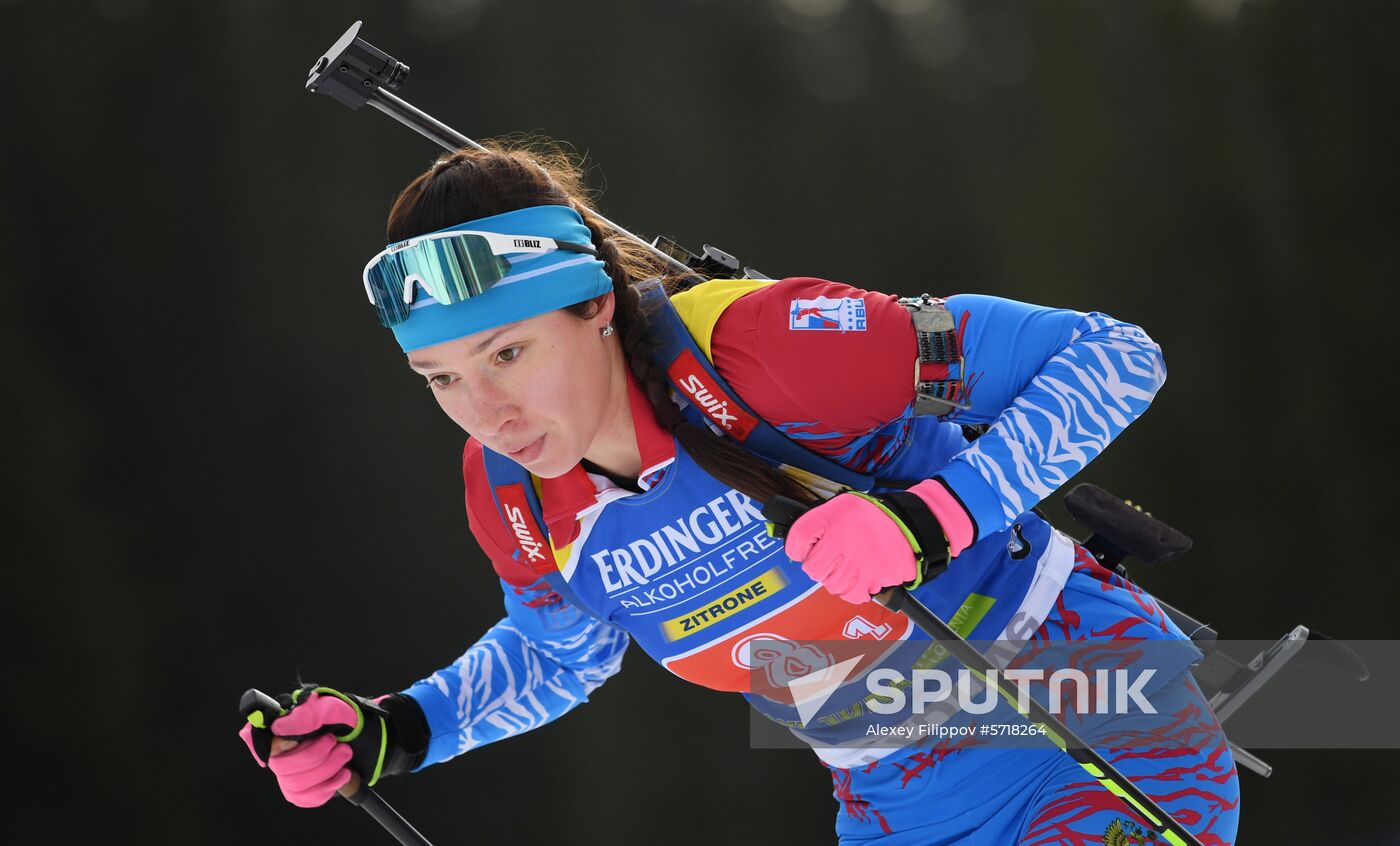 Slovenia Biathlon World Cup Single Mixed Relay