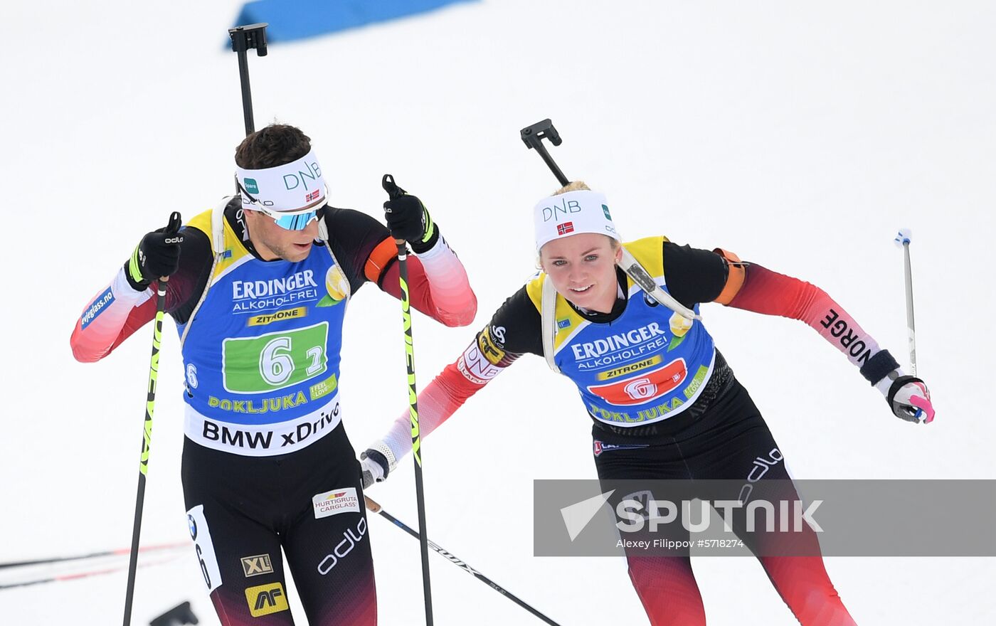 Slovenia Biathlon World Cup Single Mixed Relay