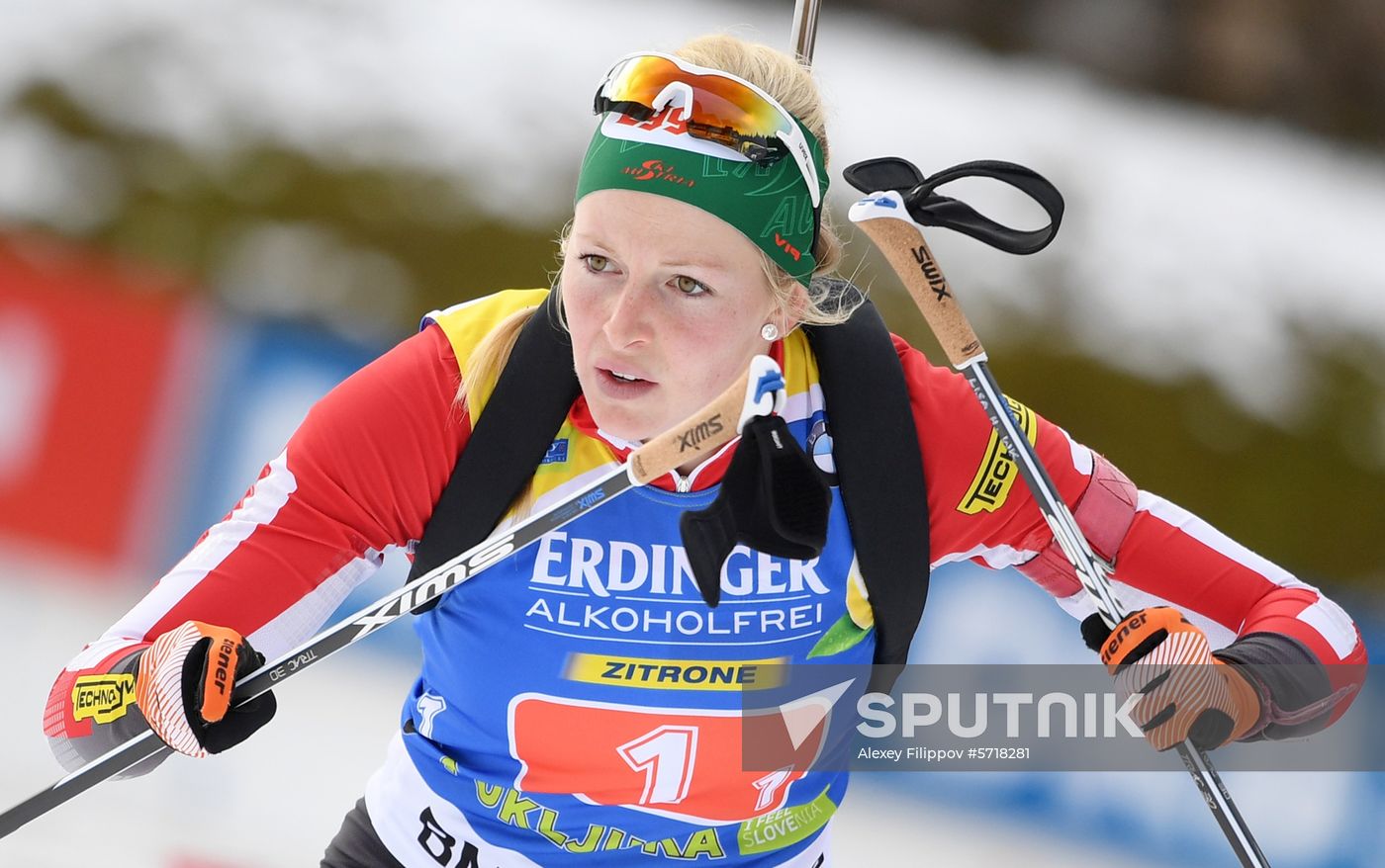 Slovenia Biathlon World Cup Single Mixed Relay