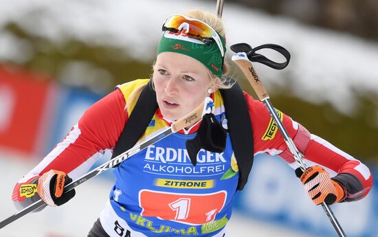 Slovenia Biathlon World Cup Single Mixed Relay