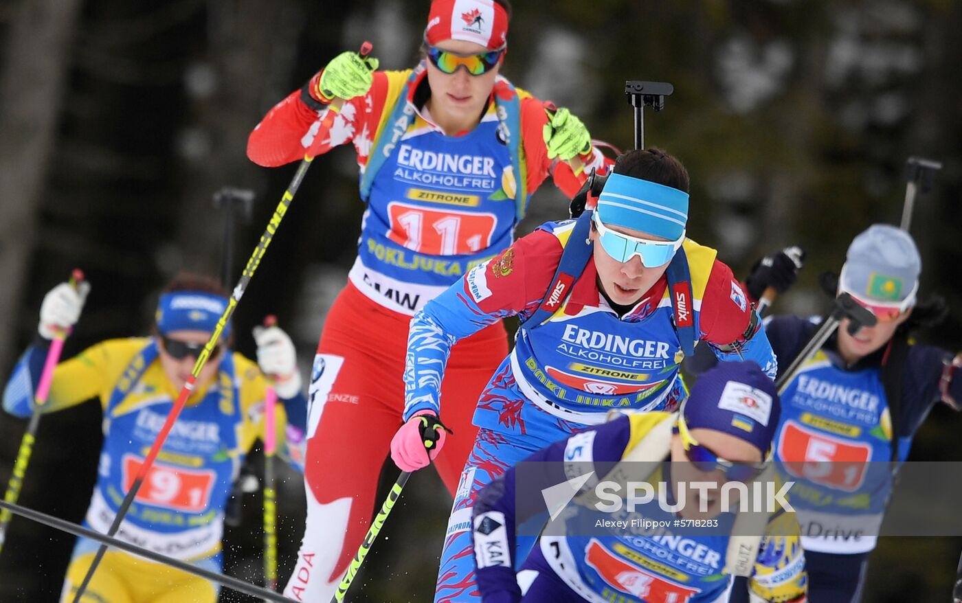 Slovenia Biathlon World Cup Single Mixed Relay