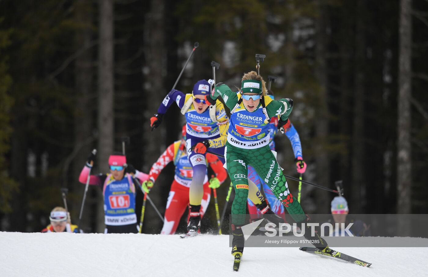 Slovenia Biathlon World Cup Single Mixed Relay