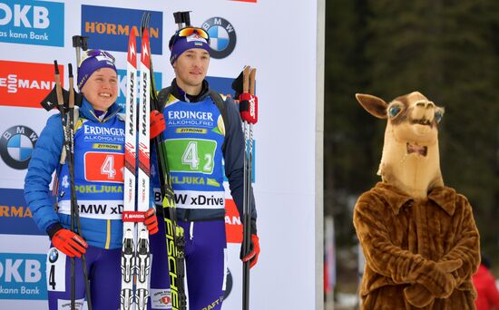 Slovenia Biathlon World Cup Single Mixed Relay