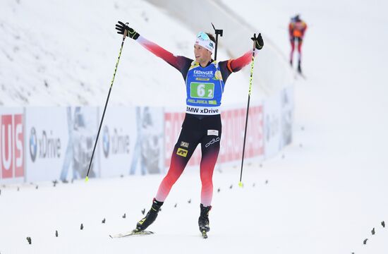 Slovenia Biathlon World Cup Single Mixed Relay