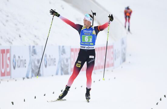 Slovenia Biathlon World Cup Single Mixed Relay