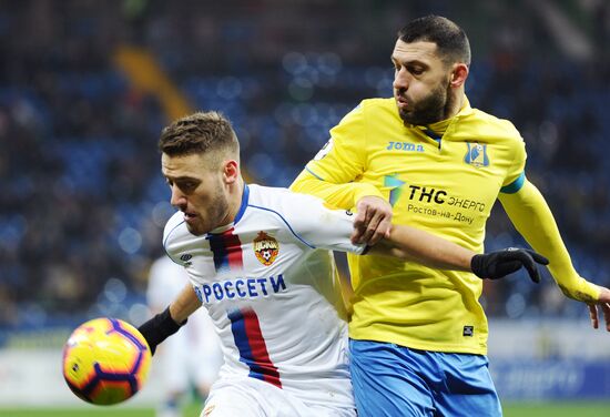 Russia Soccer Premier-League Rostov - CSKA