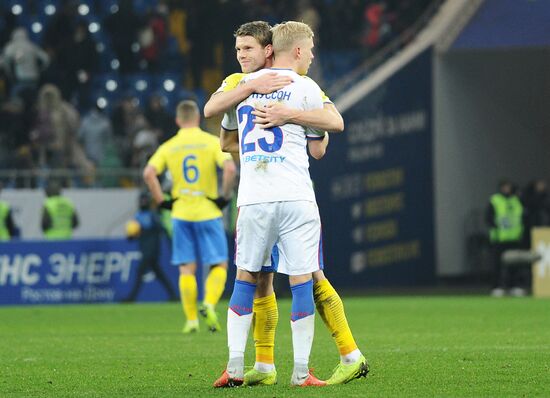 Russia Soccer Premier-League Rostov - CSKA