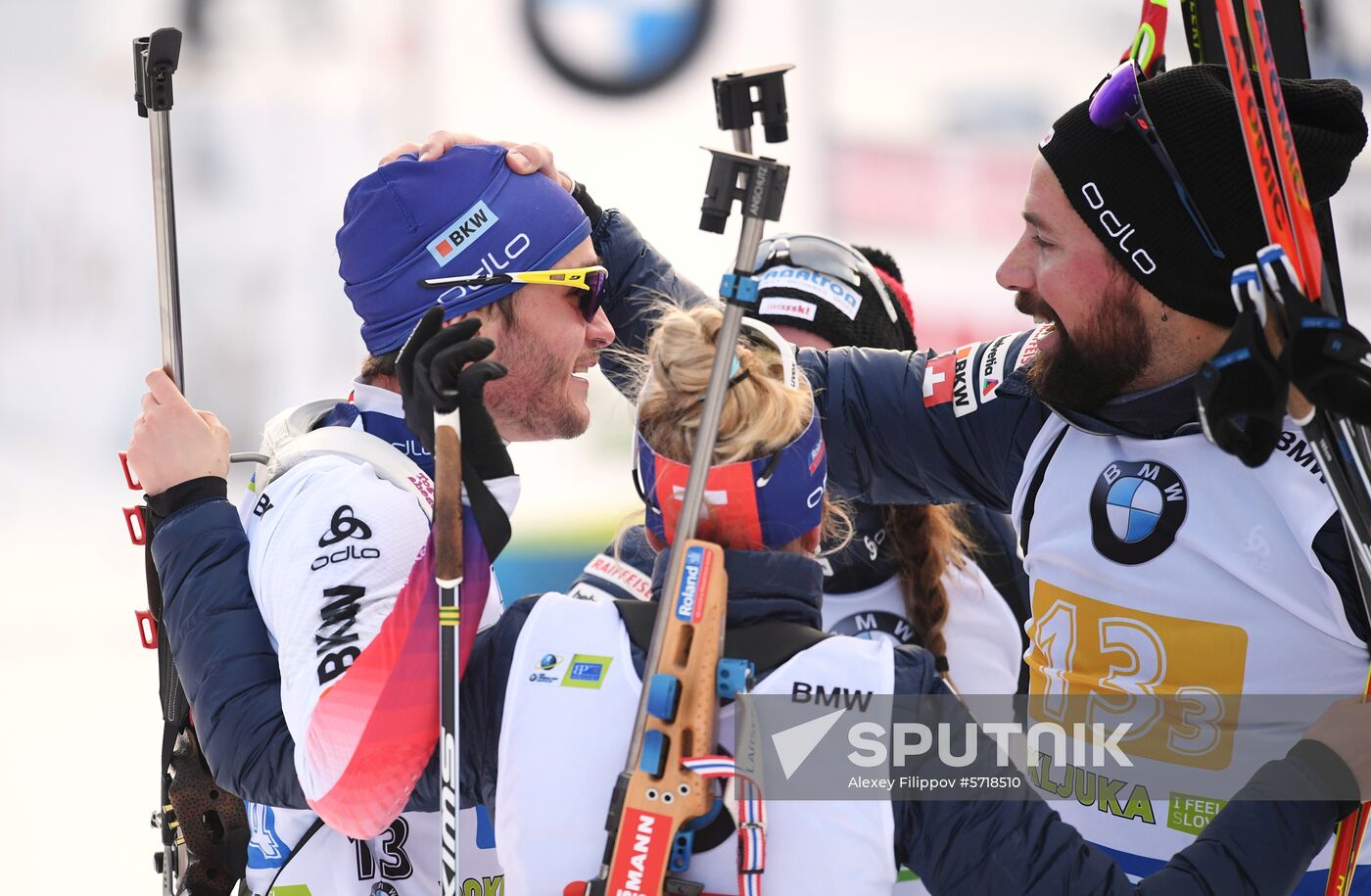 Slovenia Biathlon World Cup Mixed relay