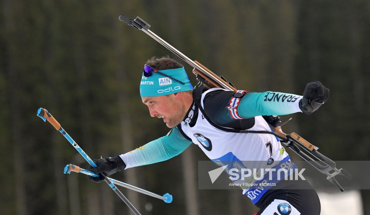 Slovenia Biathlon World Cup Mixed relay