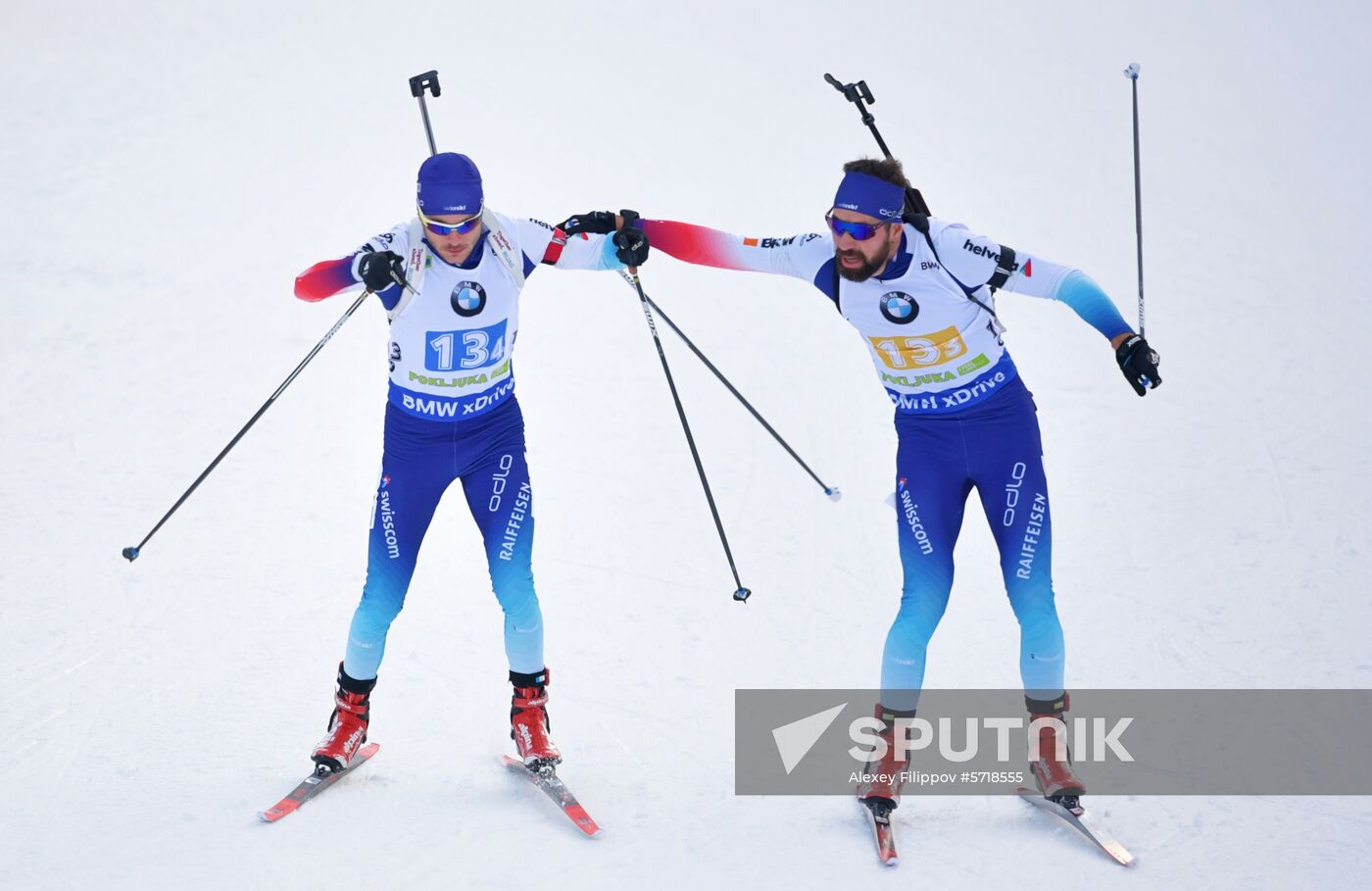 Slovenia Biathlon World Cup Mixed relay