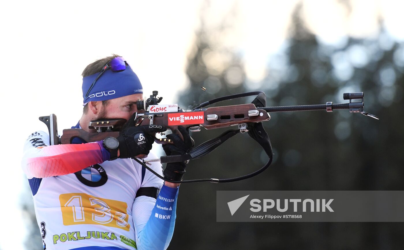 Slovenia Biathlon World Cup Mixed relay