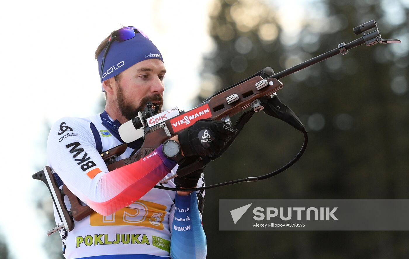 Slovenia Biathlon World Cup Mixed relay