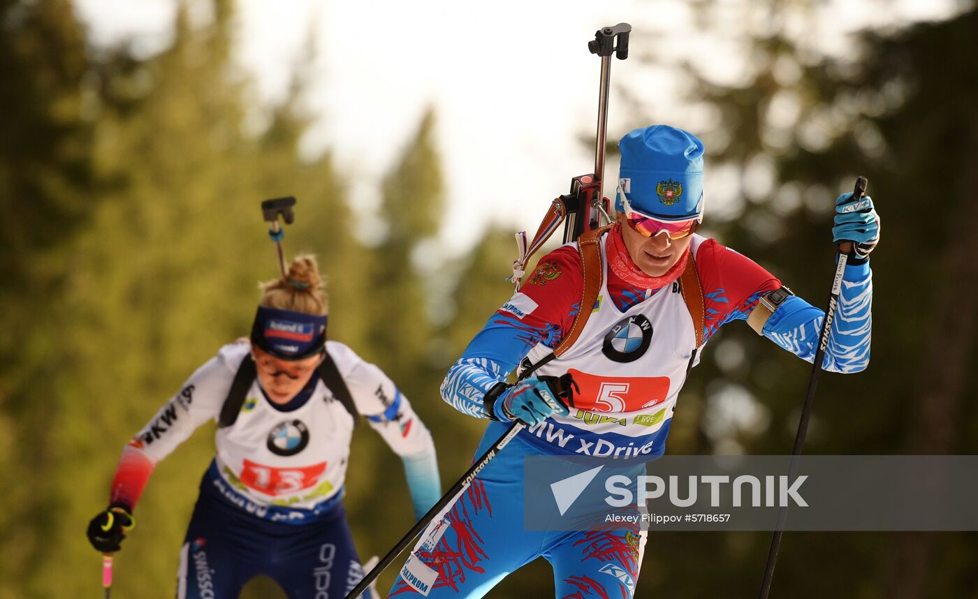 Slovenia Biathlon World Cup Mixed relay