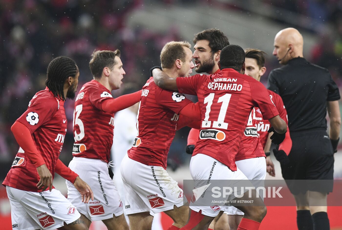 Russia Soccer Premier-League Spartak - Lokomotiv