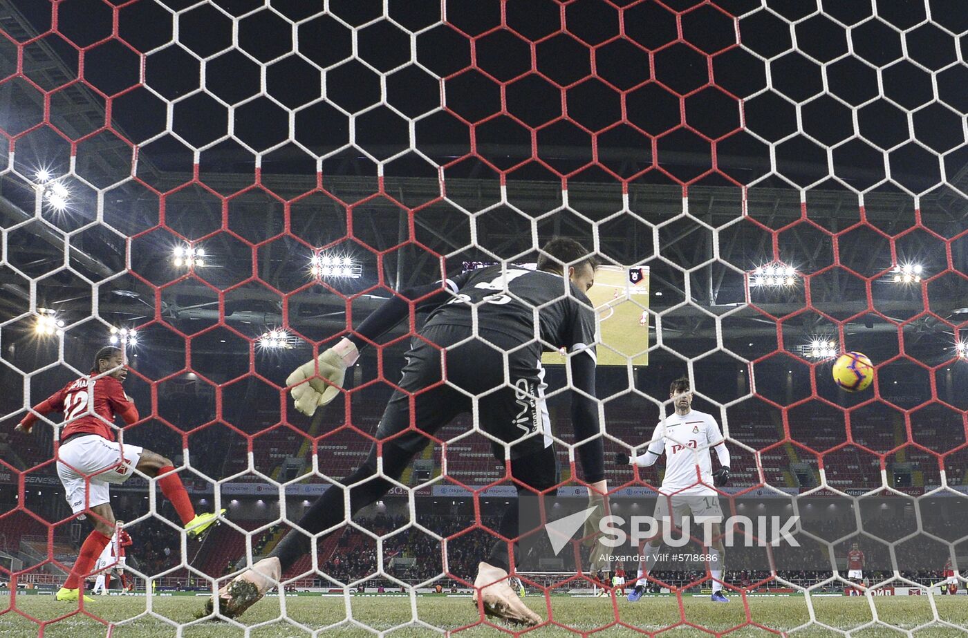 Russia Soccer Premier-League Spartak - Lokomotiv