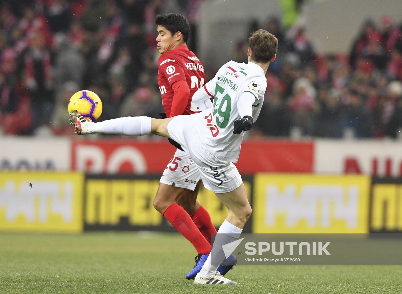 Russia Soccer Premier-League Spartak - Lokomotiv
