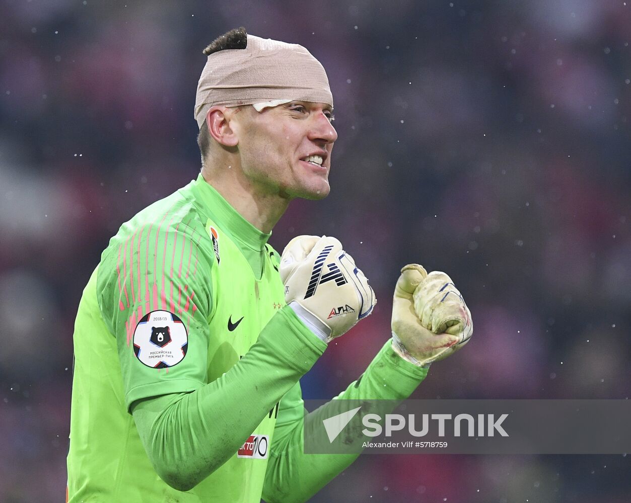 Russia Soccer Premier-League Spartak - Lokomotiv