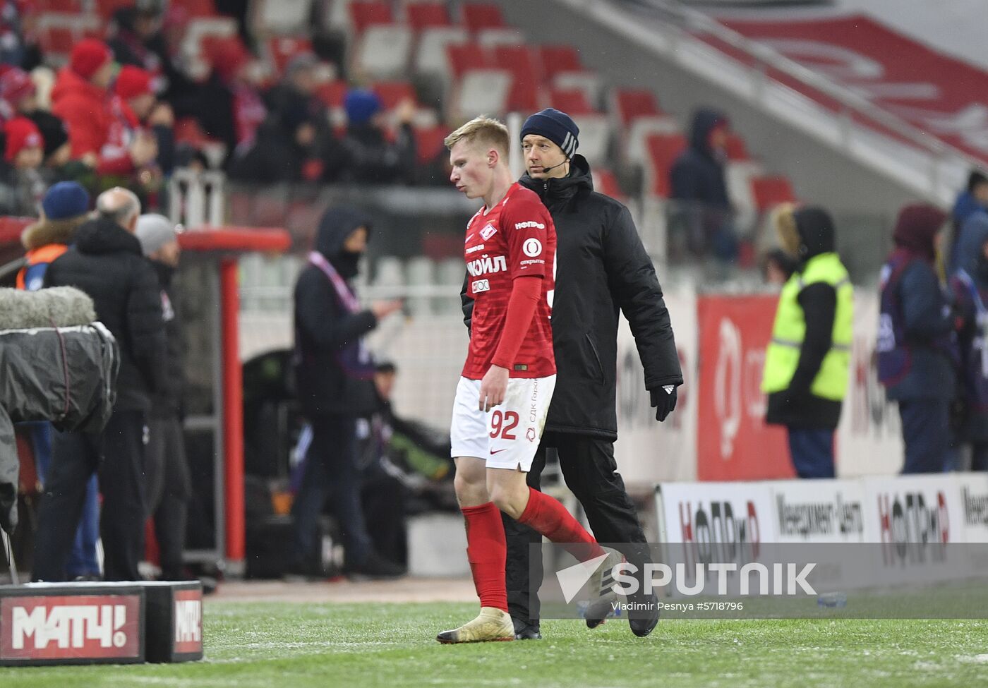 Russia Soccer Premier-League Spartak - Lokomotiv