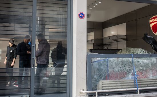 France Fuel Prices Protest