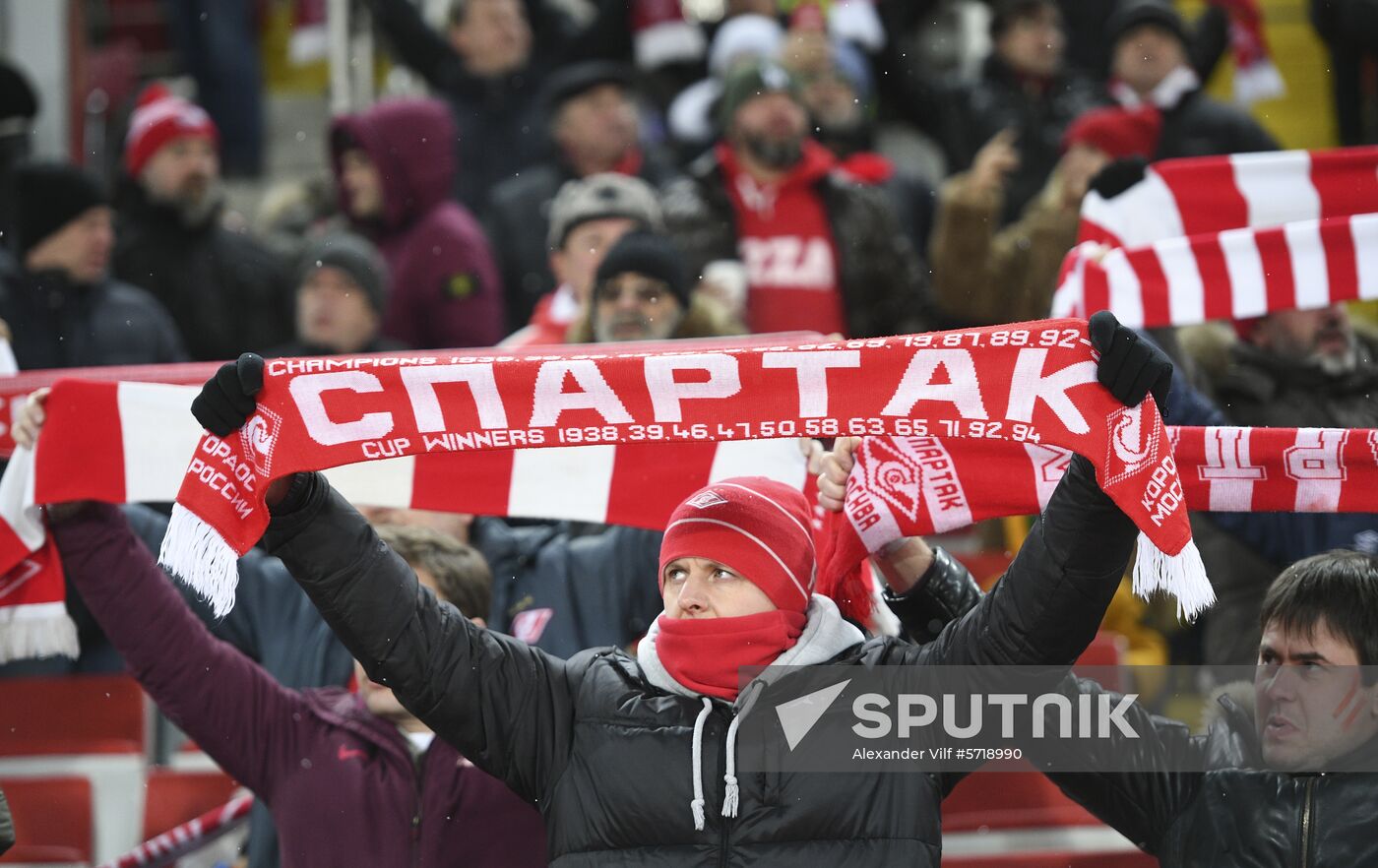 Russia Soccer Premier-League Spartak - Lokomotiv