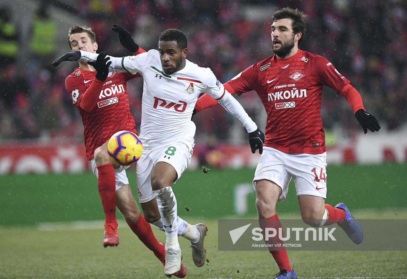 Russia Soccer Premier-League Spartak - Lokomotiv