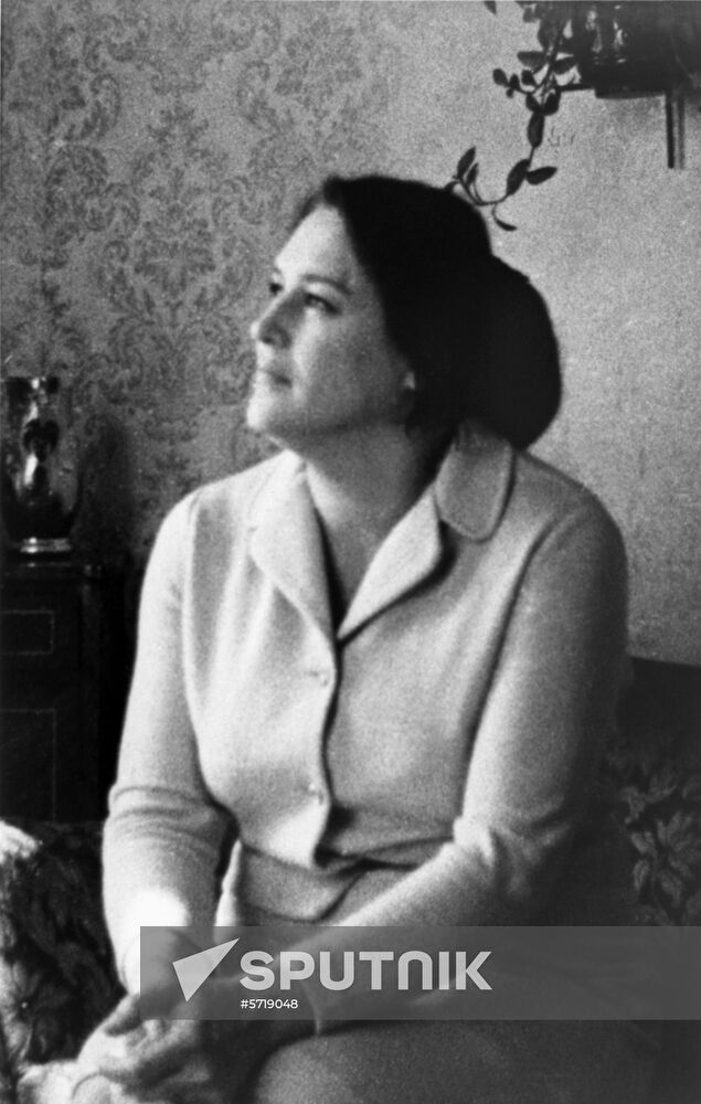 Soviet actress Nonna Mordyukova