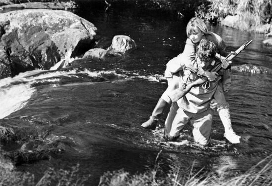 A still from movie, The Dawns Here Are Quiet