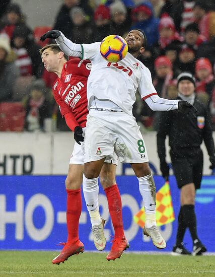 Russia Soccer Premier-League Spartak - Lokomotiv