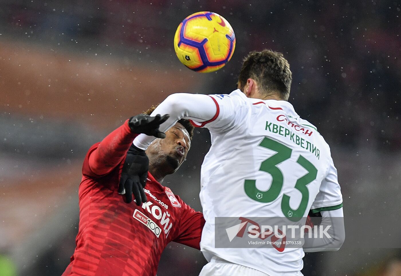 Russia Soccer Premier-League Spartak - Lokomotiv