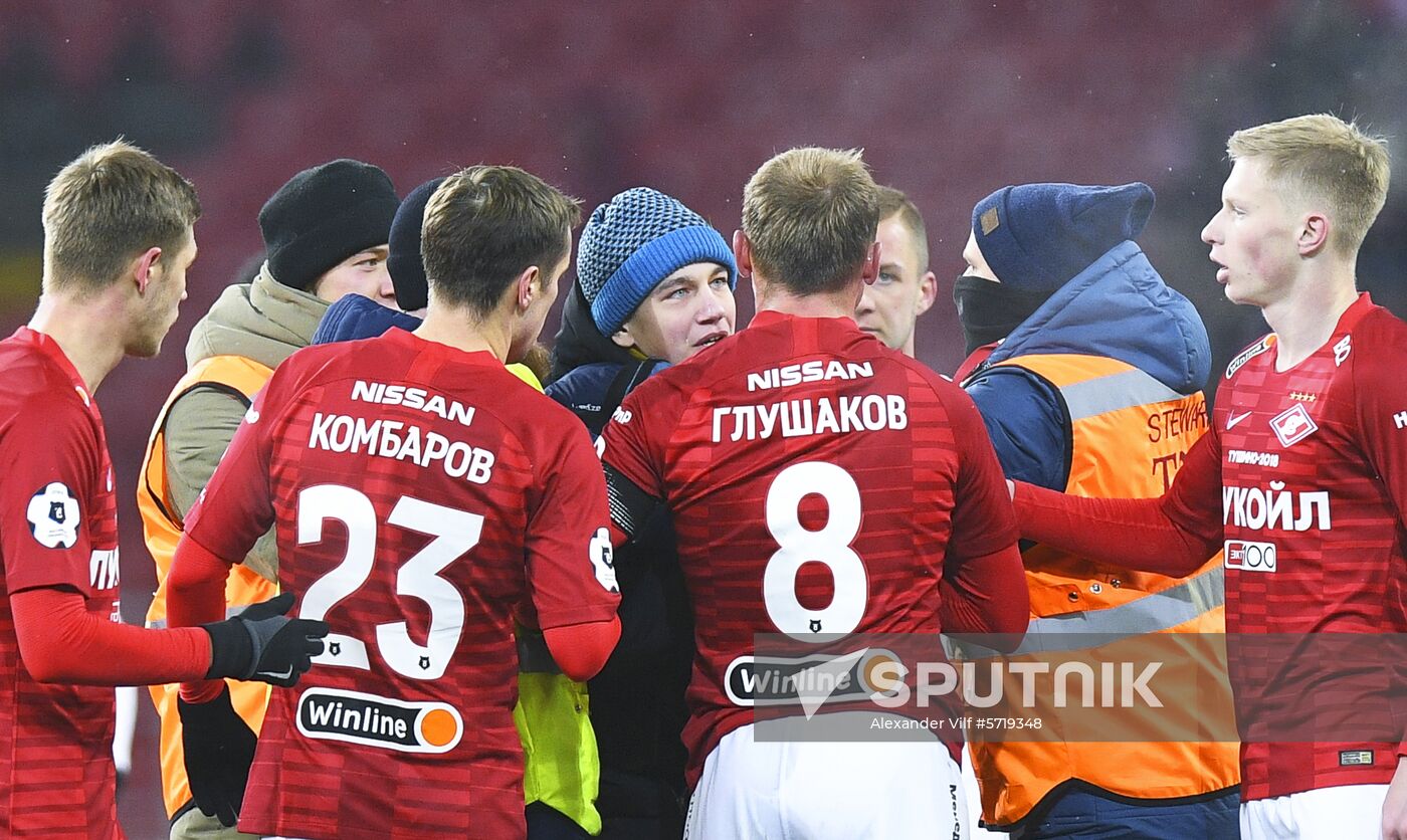 Russia Soccer Premier-League Spartak - Lokomotiv