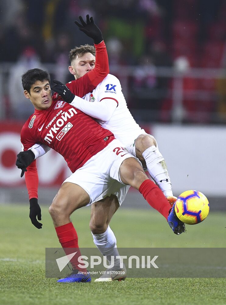 Russia Soccer Premier-League Spartak - Lokomotiv