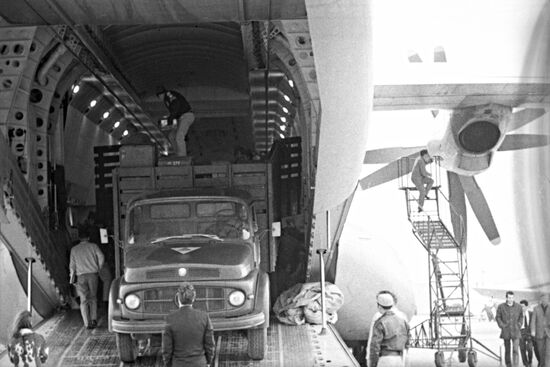 Soviet Union helps Peru after May 31 1970 earthquake