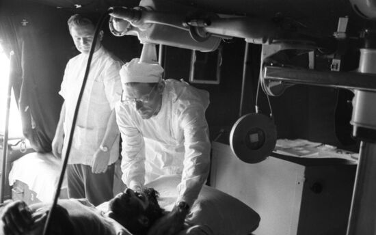 Soviet Union helps Peru after May 31 1970 earthquake
