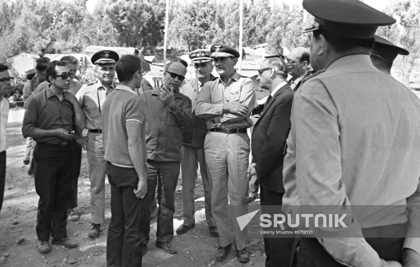 Soviet Union helps Peru after May 31 1970 earthquake
