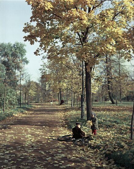 Children in park