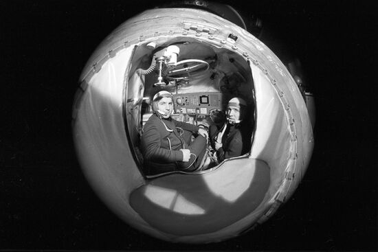 Soyuz-13 spaceship primary crew