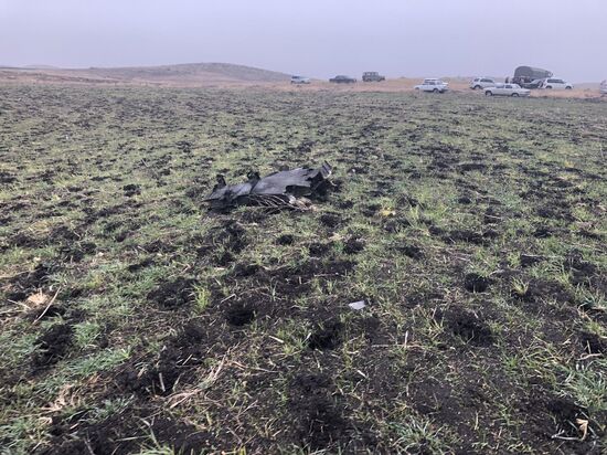 Armenia Su-25 Plane Crash