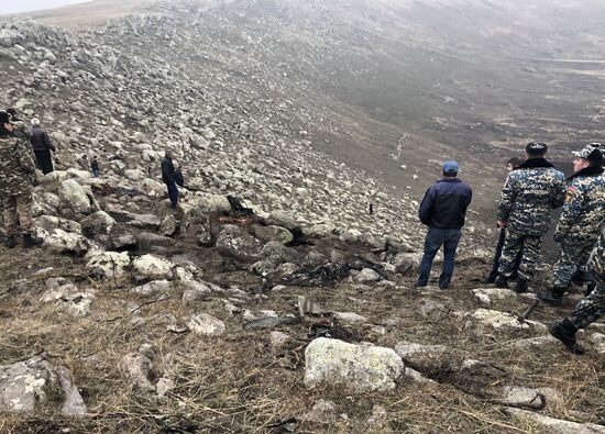 Armenia Su-25 Plane Crash