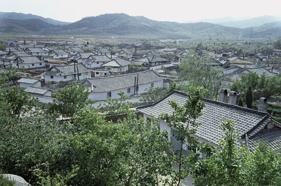 Hamhung City in North Korea