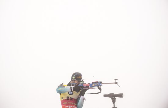 Slovenia Biathlon World Cup Individual Race