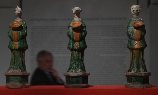 Russia Chinese Sculptures Exhibition