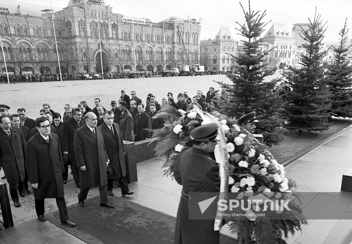 Party and government delegation from PRB in USSR