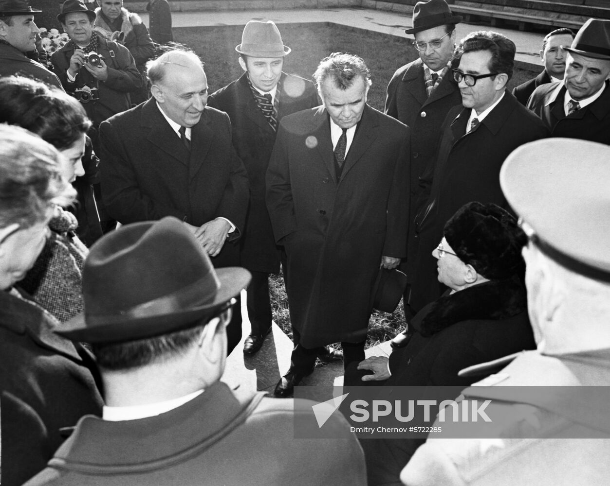 Party and government delegation from PRB in USSR