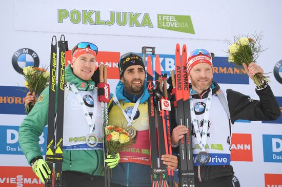 Slovenia Biathlon World Cup Individual Race Men