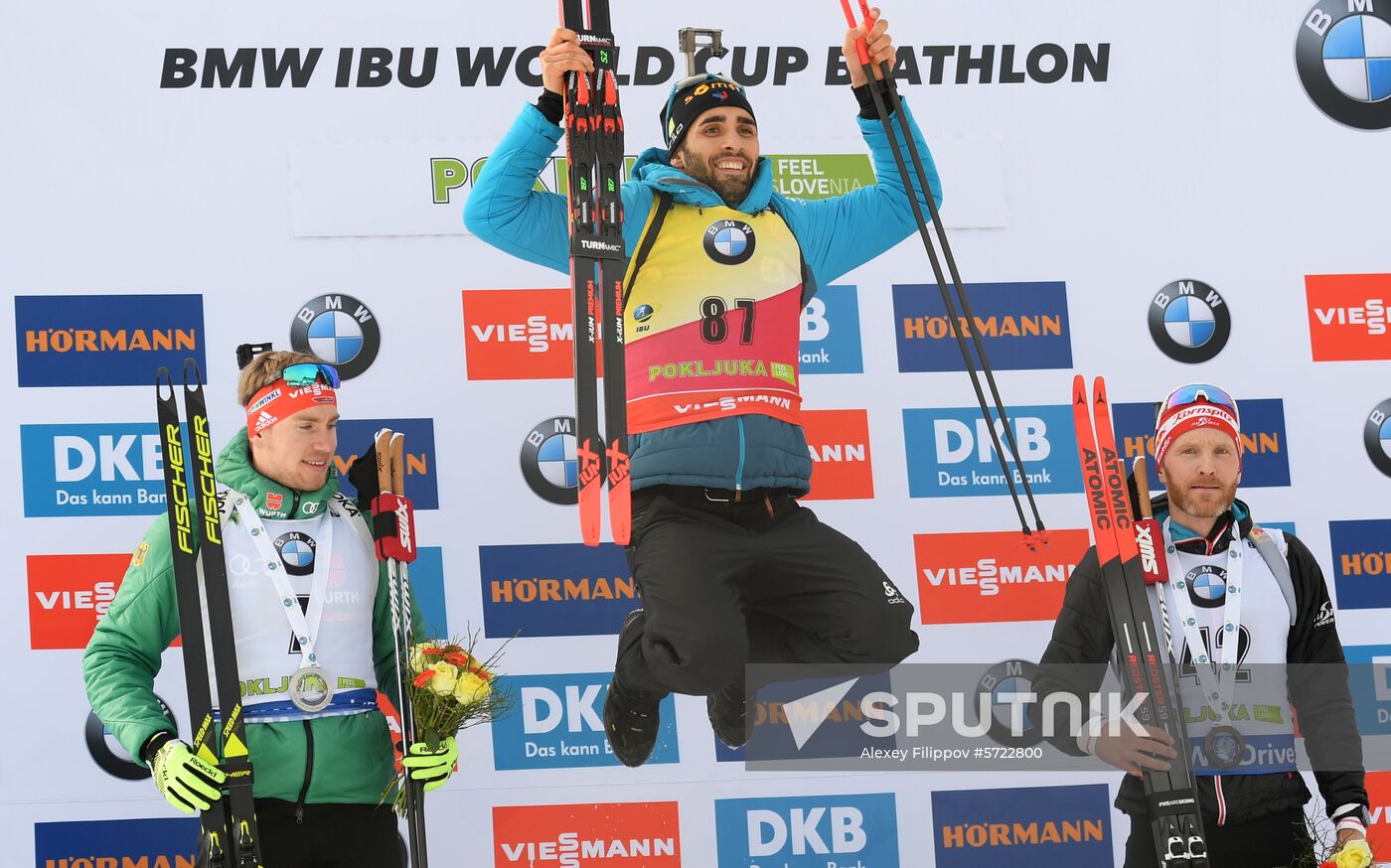 Slovenia Biathlon World Cup Individual Race Men