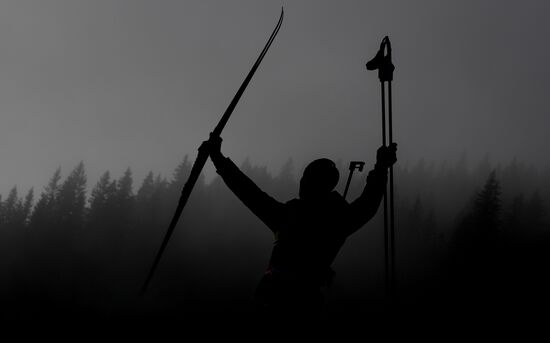 Slovenia Biathlon World Cup Individual Race Men